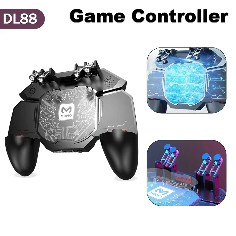 Tablet Gaming Accessories - MEMO DL88 ventilador enfriador de teléfono
