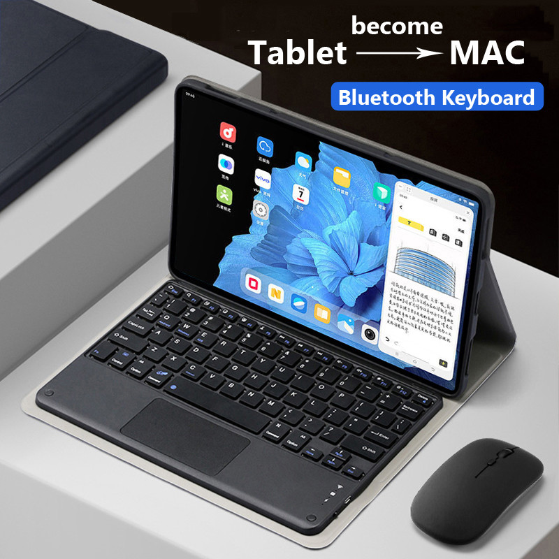 Bluetooth Trackpad - Funda con Teclado Bluetooth para ITel