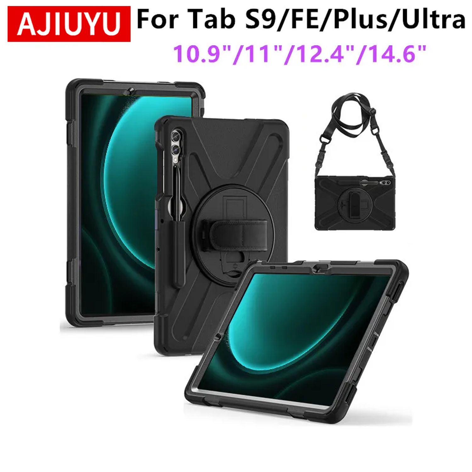 Tablet S9 Fe Accessories - Funda resistente a prueba de golpes