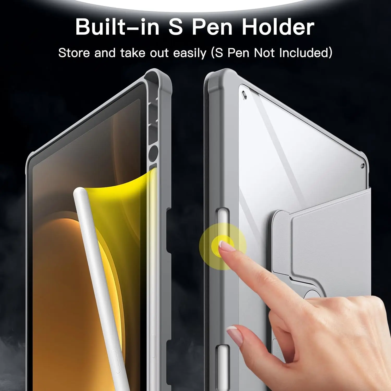Funda con Soporte para Lápiz p - Tablet S9 Fe Accessories reseña y precio
