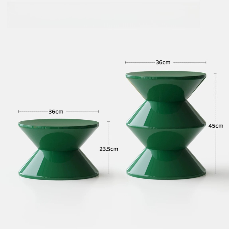 Mesa de centro de diseño trans - Unique Table Accessories reseña y precio