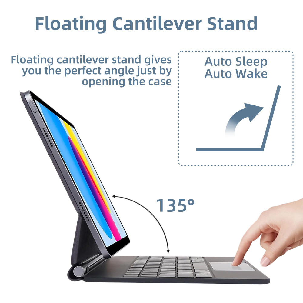 Teclado Mágico 2026 con Blueto - Tablet Ipad Accessories reseña y precio