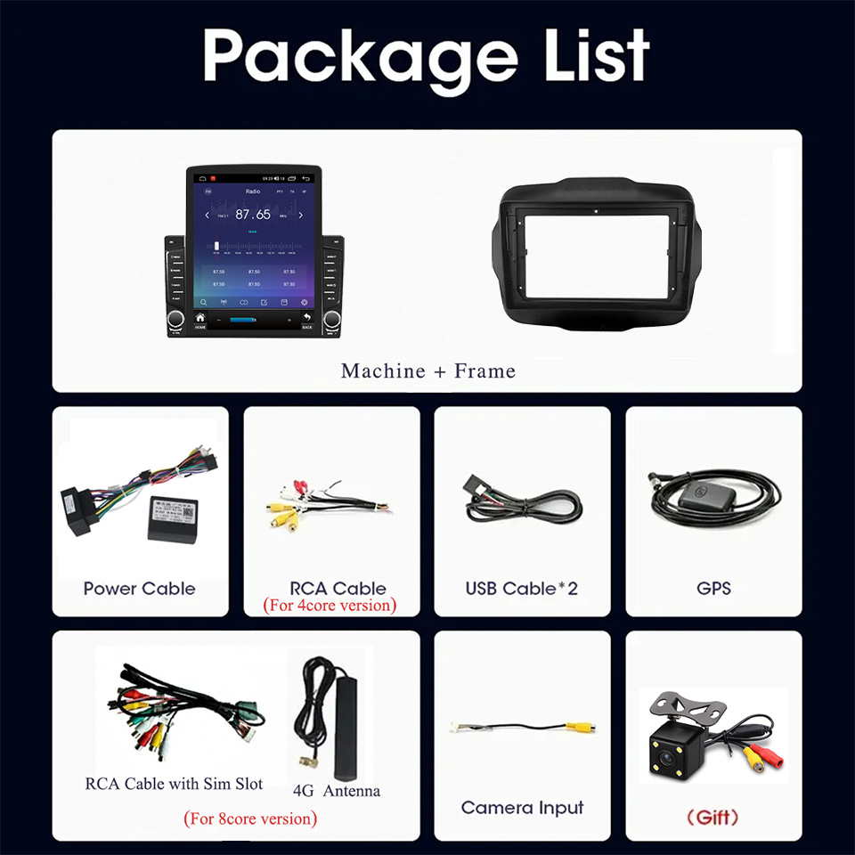 8G + 128G Android 14 para Jeep - Tablet Danish Mobile & Accessories Faisalabad reseña y precio