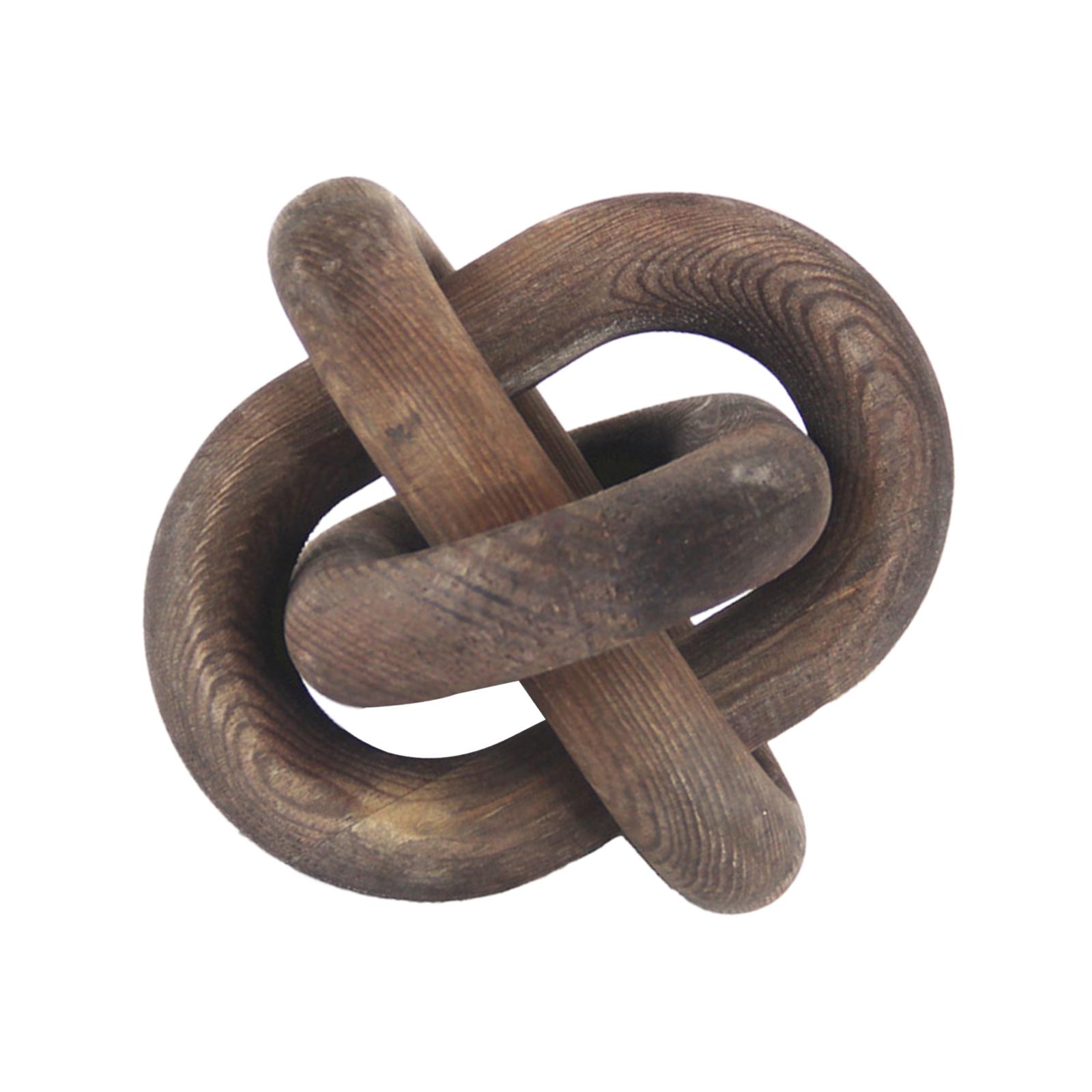 Decoración de cadena de madera - Unique Table Accessories reseña y precio