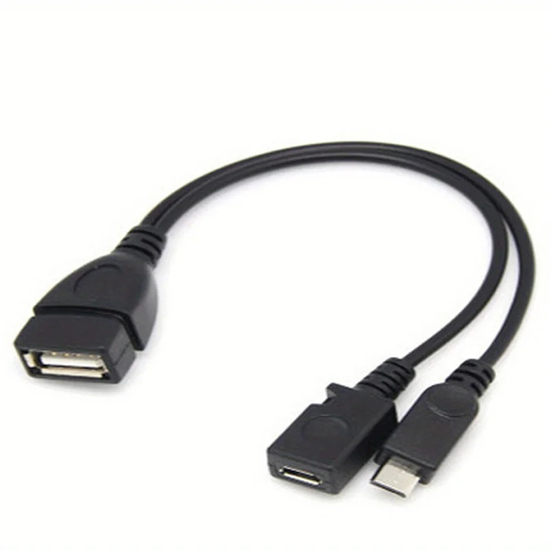 Adaptador divisor 2 en 1 OTG U - Fire Tablet Accessories reseña y precio