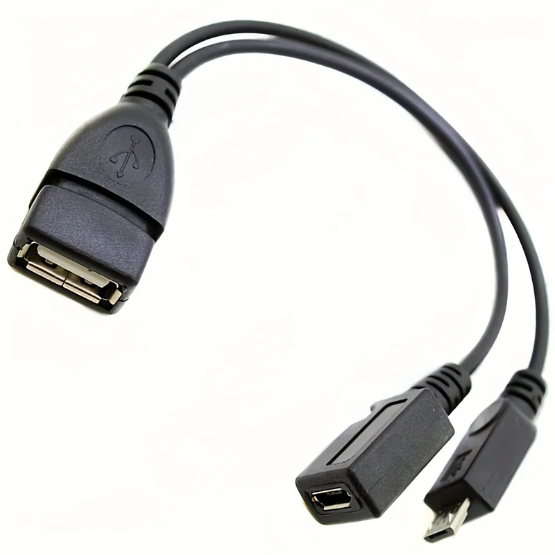 Adaptador divisor 2 en 1 OTG U - Fire Tablet Accessories reseña y precio
