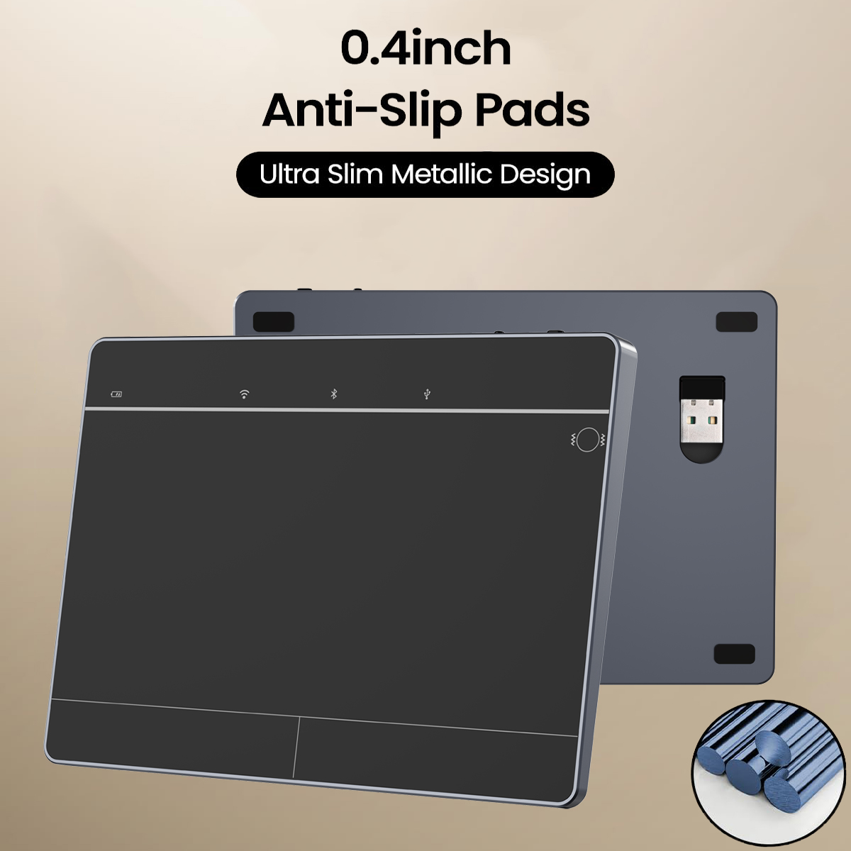 JOMAA-pad táctil recargable co - Bluetooth Trackpad reseña y precio