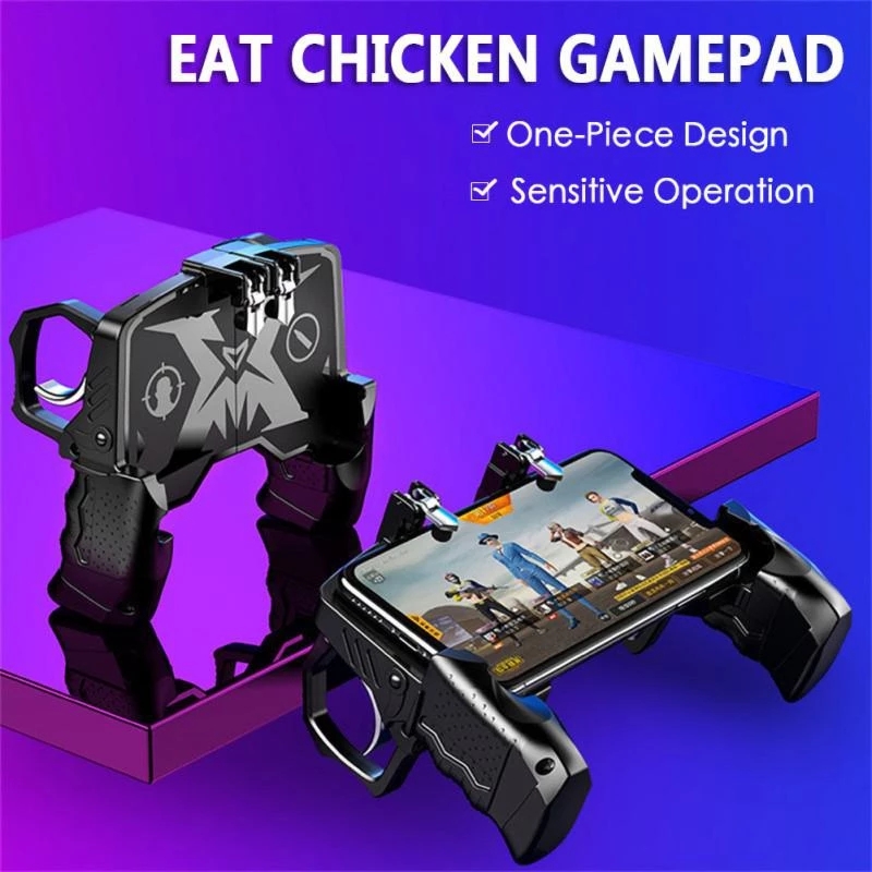 Controlador PUBG de disparo li - Tablet Gaming Accessories reseña y precio