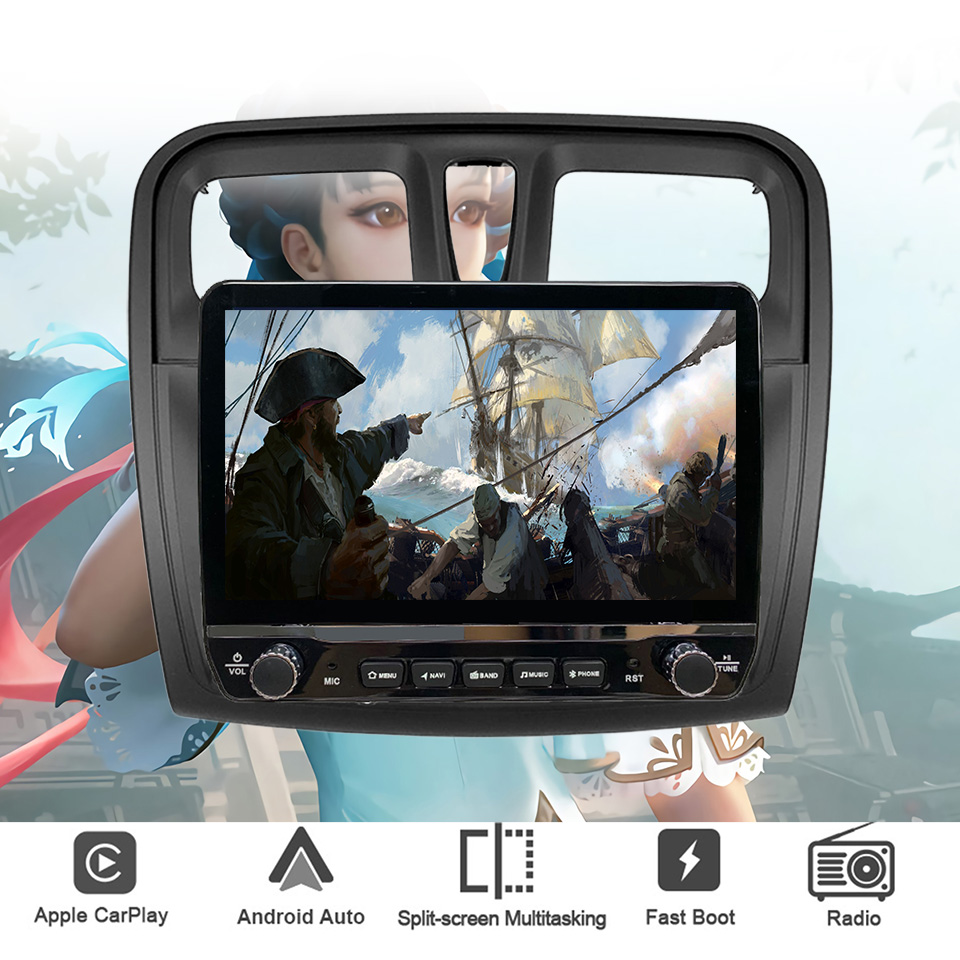 Android 14 Autoradio Multimedi - Tablet Danish Mobile & Accessories Faisalabad reseña y precio
