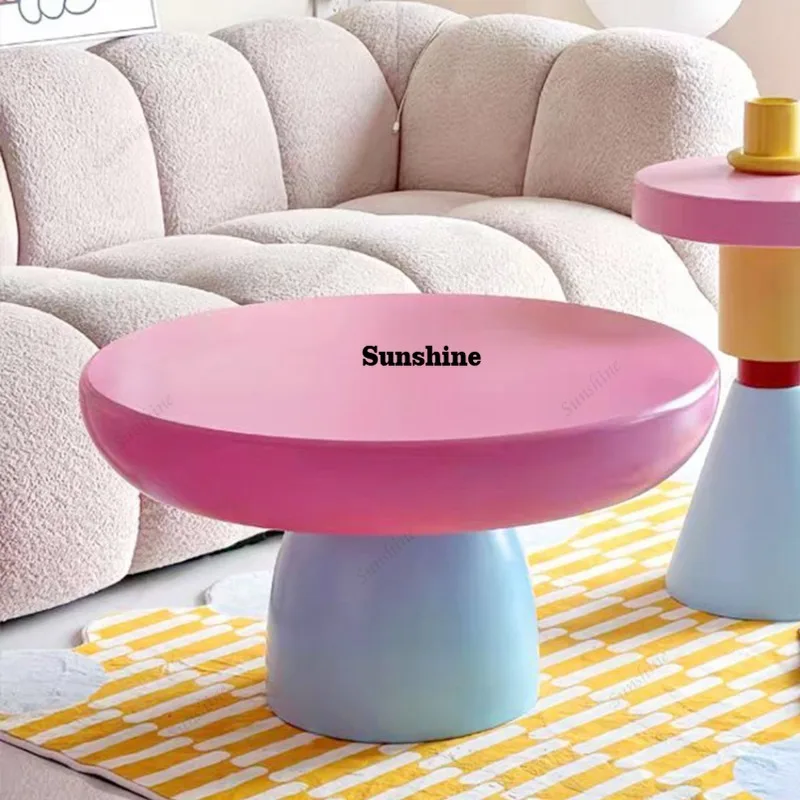 Mesa de centro redonda, mini m - Unique Table Accessories reseña y precio