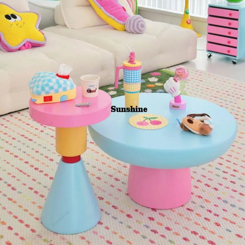 Mesa de centro redonda, mini m - Unique Table Accessories reseña y precio