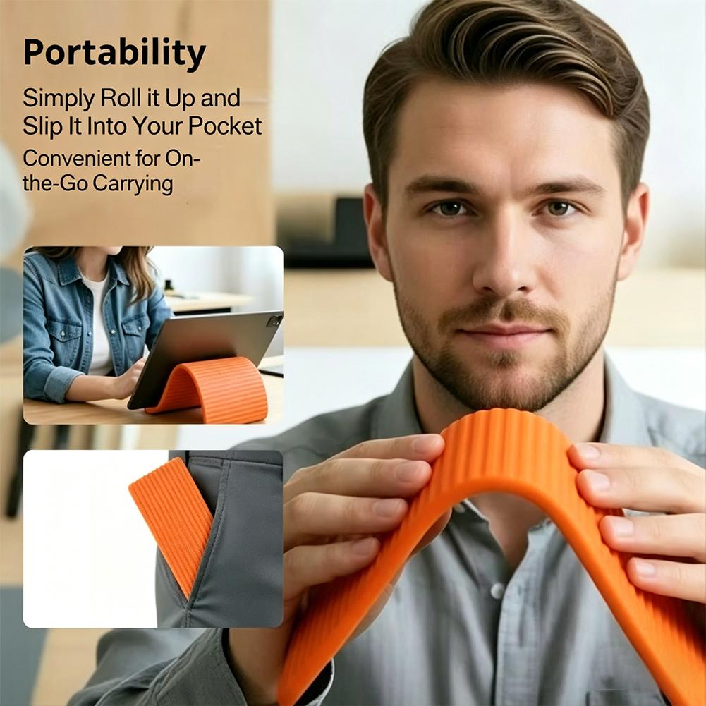 Soporte portátil de silicona p - Tablet Stand Adjustable reseña y precio