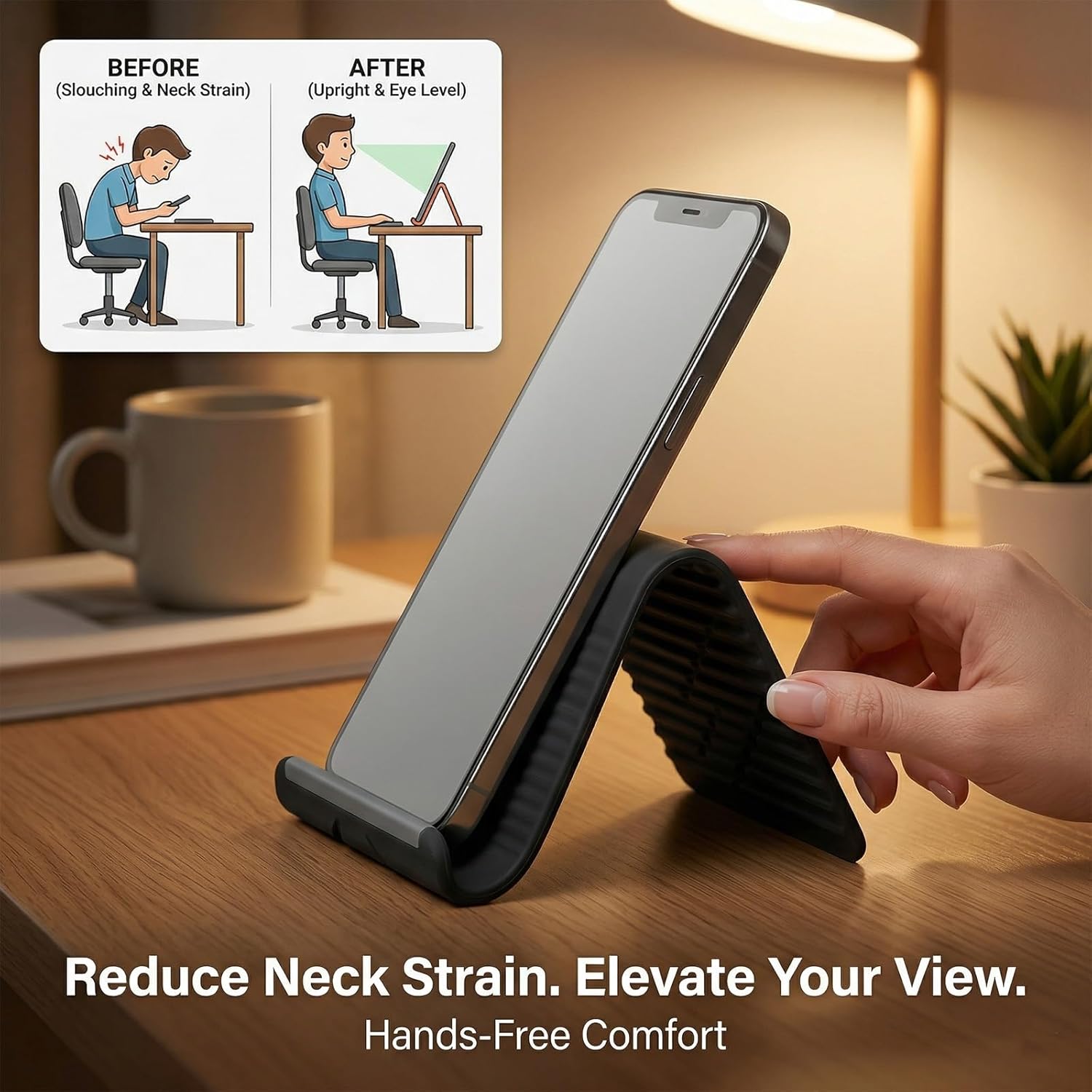 Soporte de silicona plegable y - Tablet Stand Adjustable reseña y precio