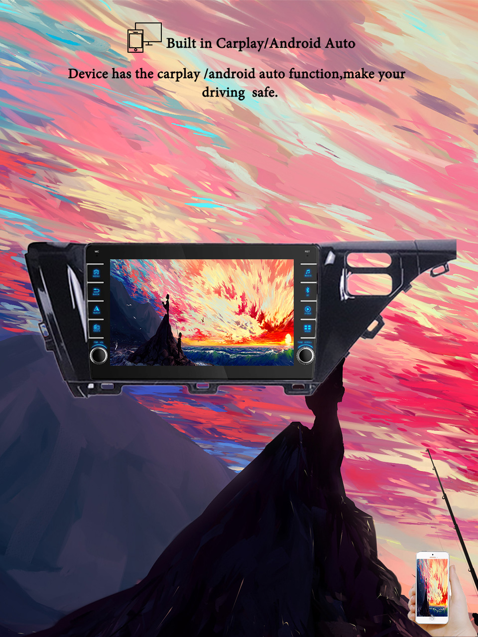 Radio para Auto Android 14 de  - Tablet Danish Mobile & Accessories Faisalabad reseña y precio
