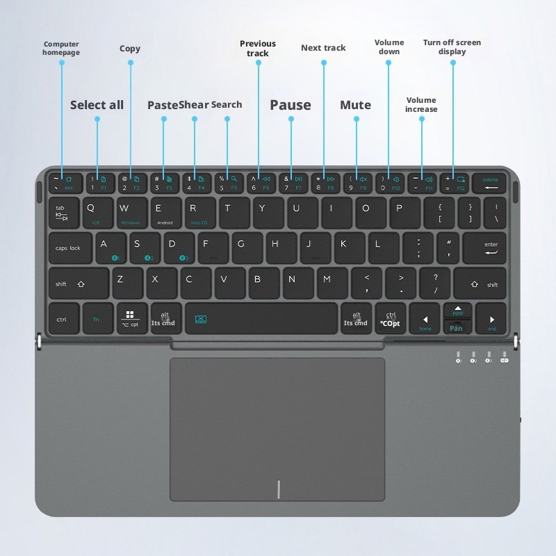 Teclado Plegable para Tablet I - Boox Tablet Accessories reseña y precio